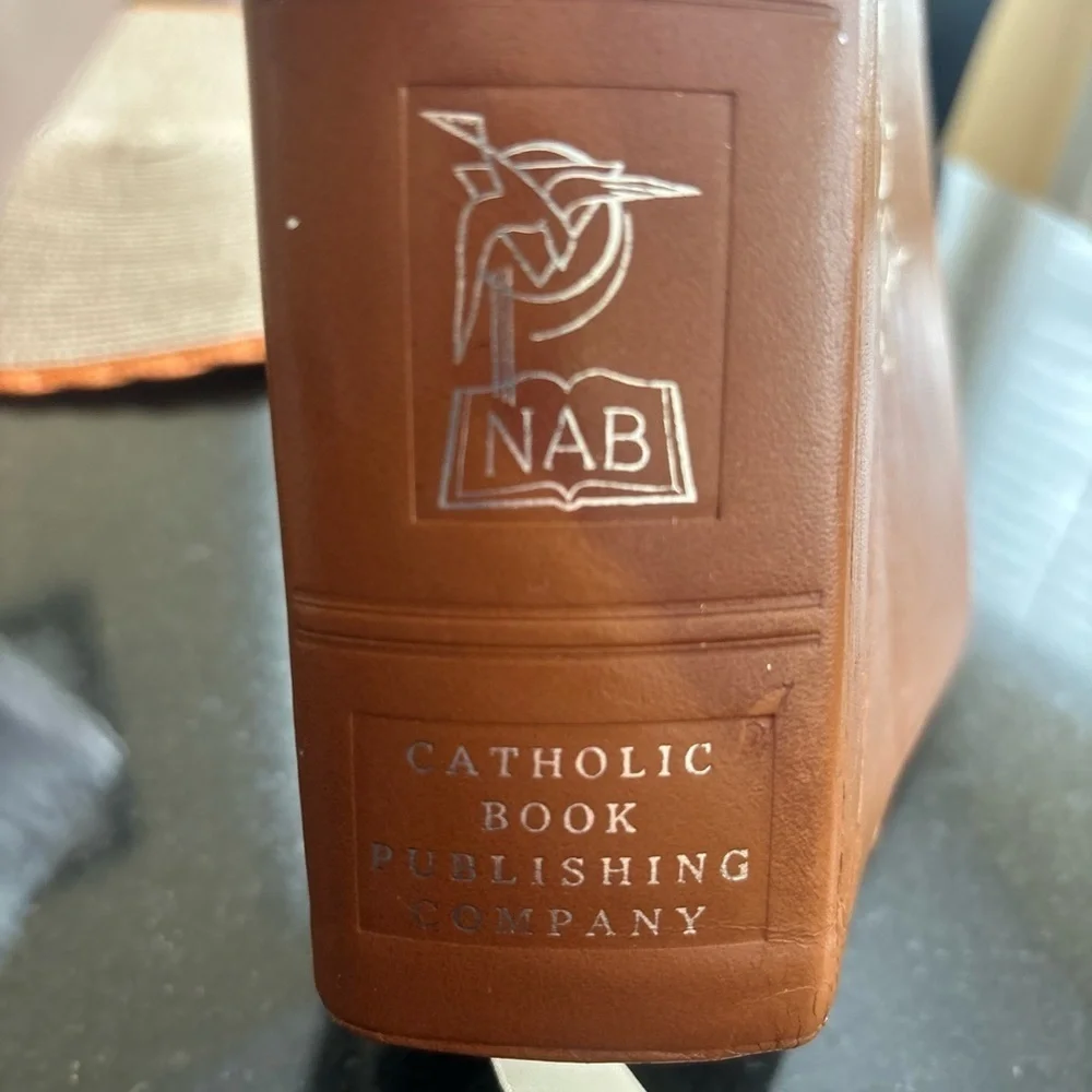 Saint Joseph Edition New American Bible 1970 Catholic Publishing 1970 edition